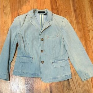 Express Light Blue Jean Jacket